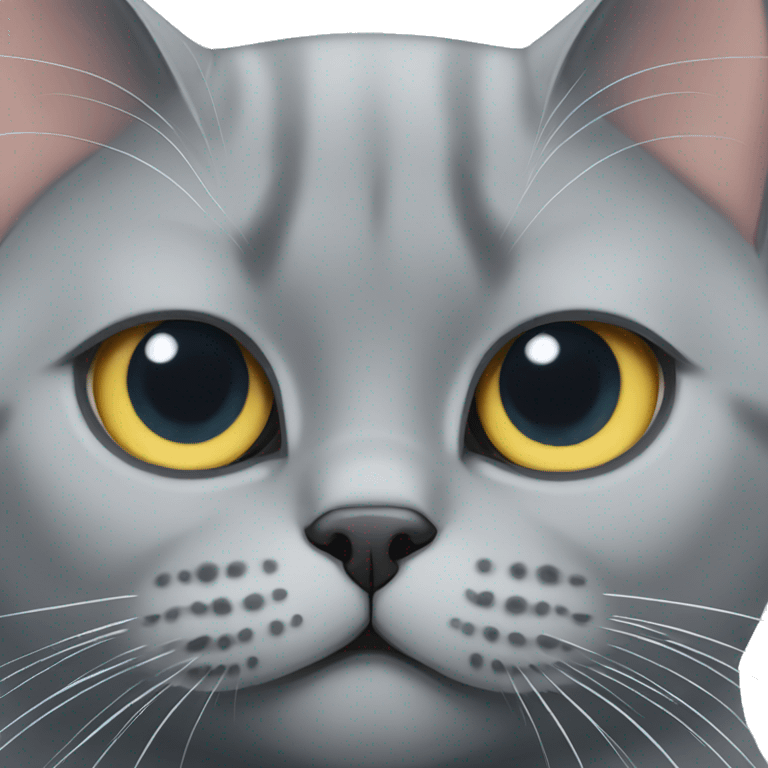 british shorthair cat  emoji