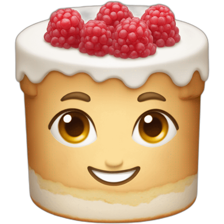 angel food cake emoji