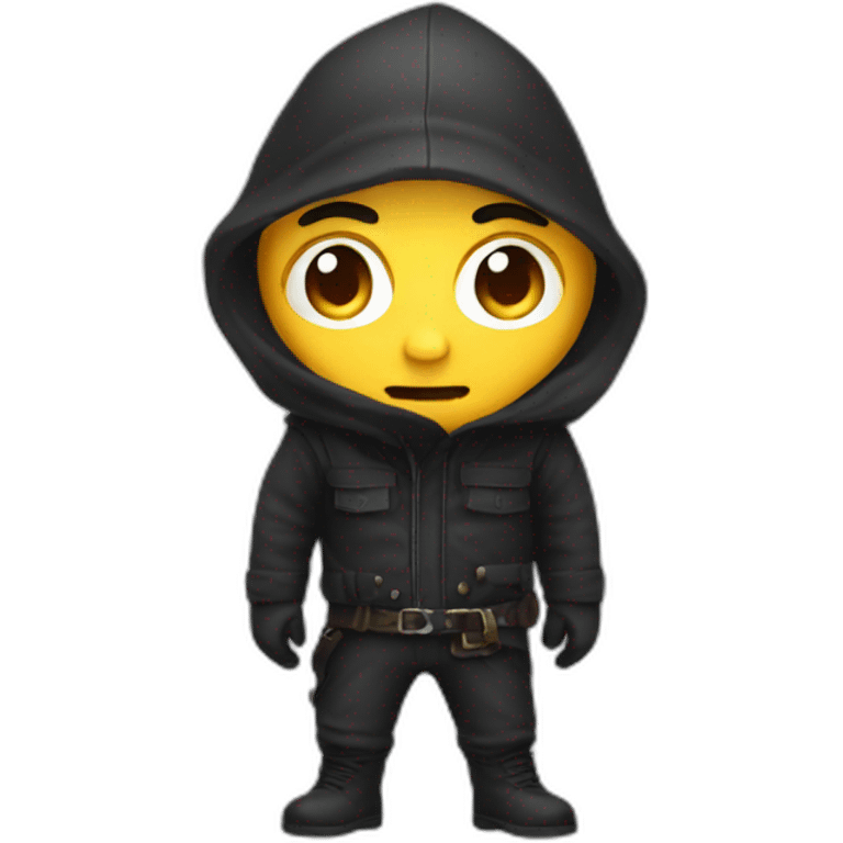 A thief emoji