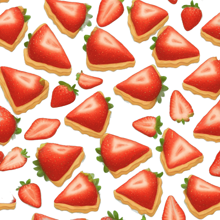 strawberry tart emoji