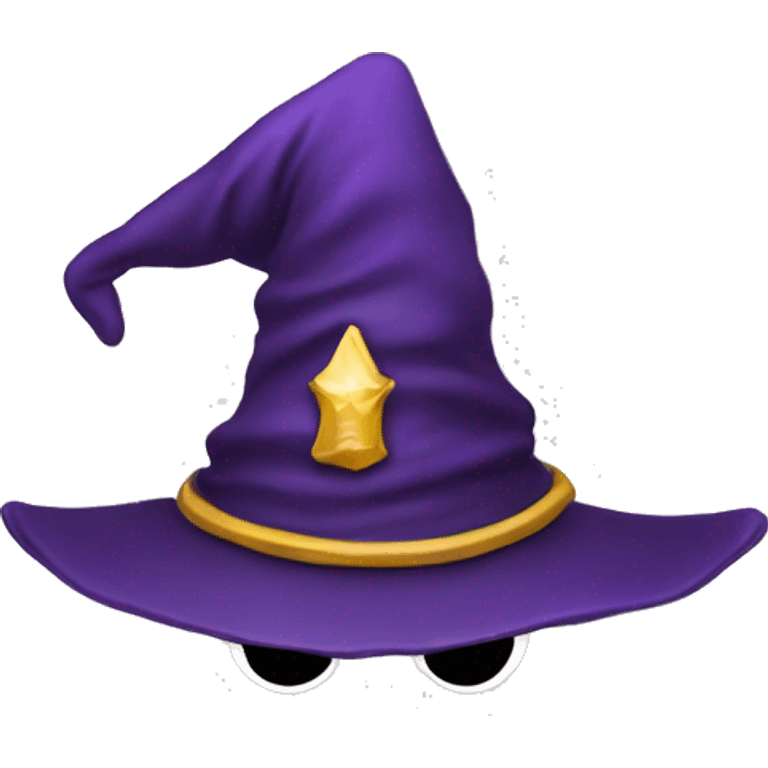 a visualization wearing a wizard hat emoji