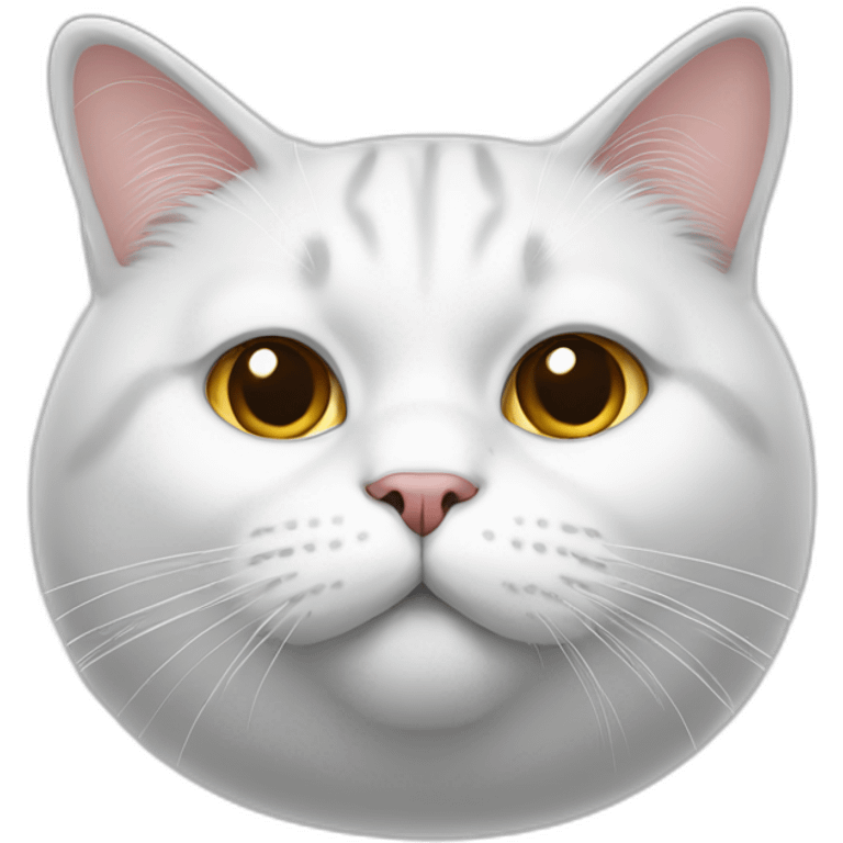 white-fat-cat emoji