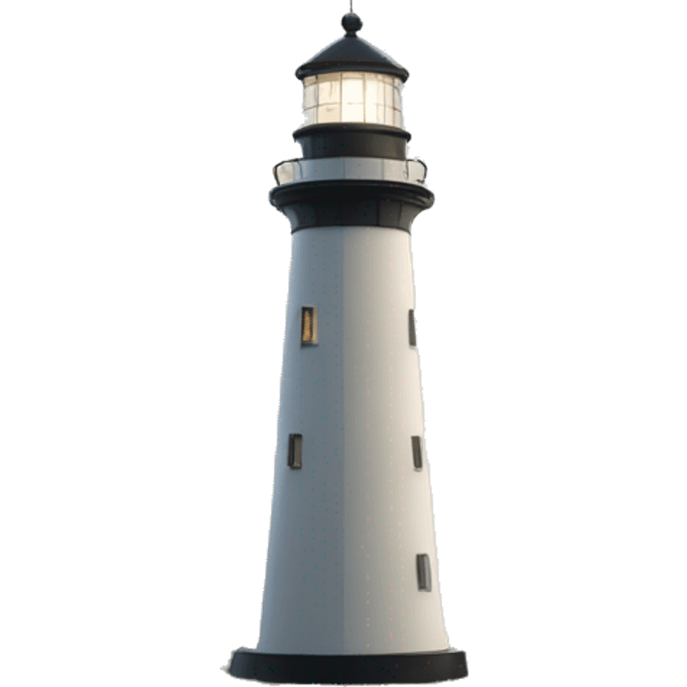 Lighthouse landscape sea emoji