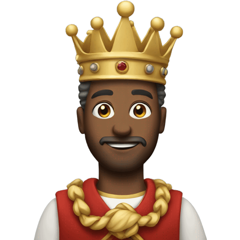 King with crown  emoji