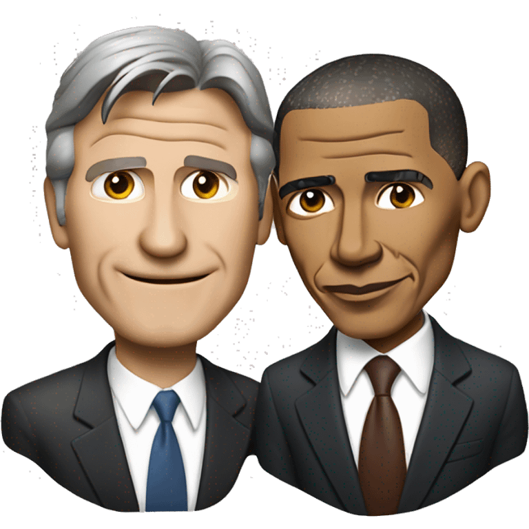 Harrison Ford with Obama  emoji