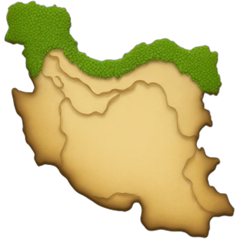 Iran map emoji