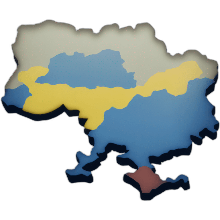 Map of Ukraine emoji