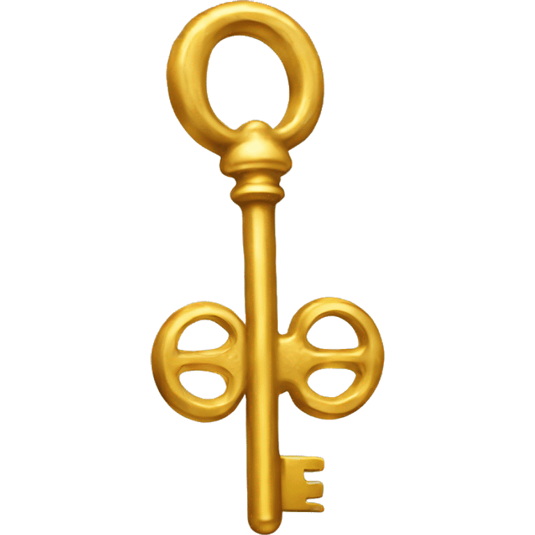 golden winged key emoji