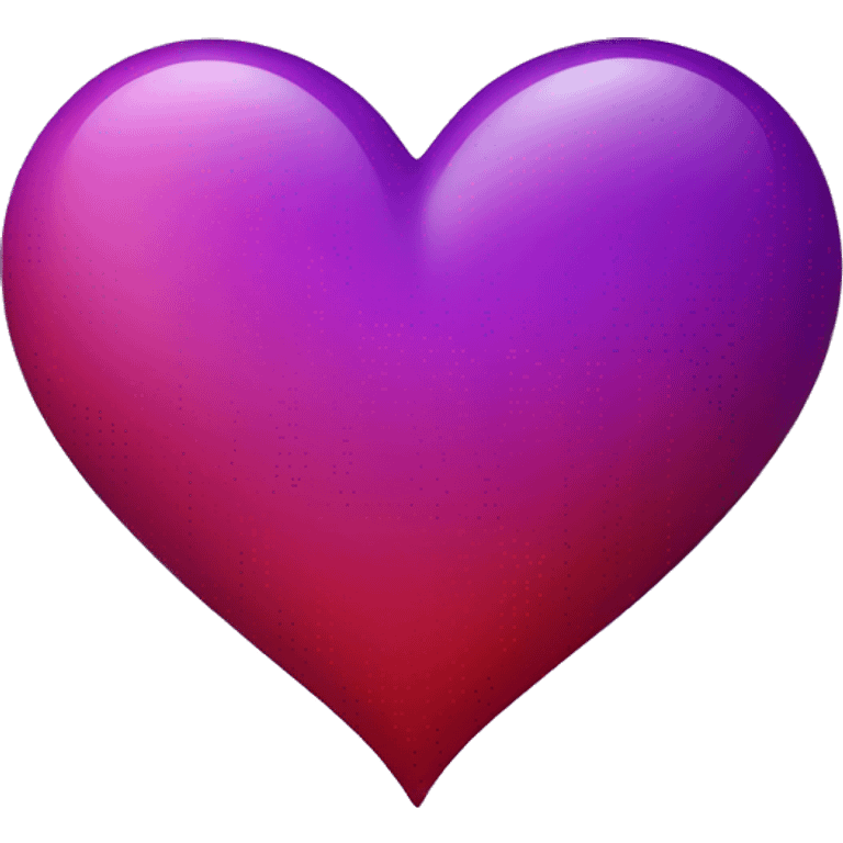 red-purple heart emoji