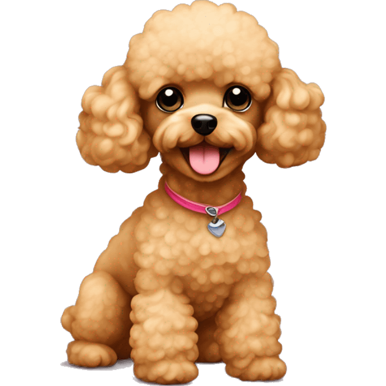 apricot toy poodle  emoji