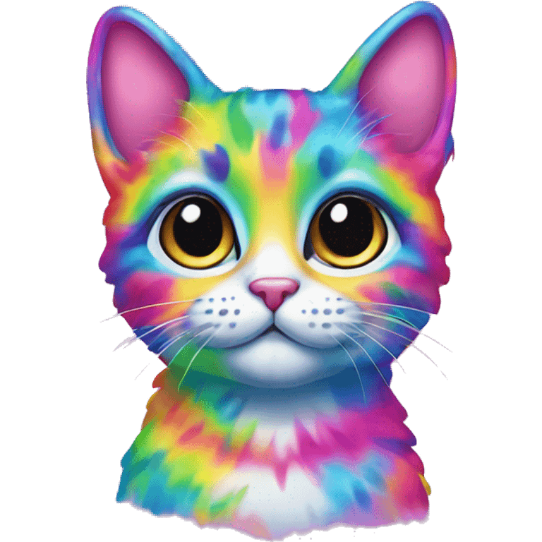 lisa frank cat emoji