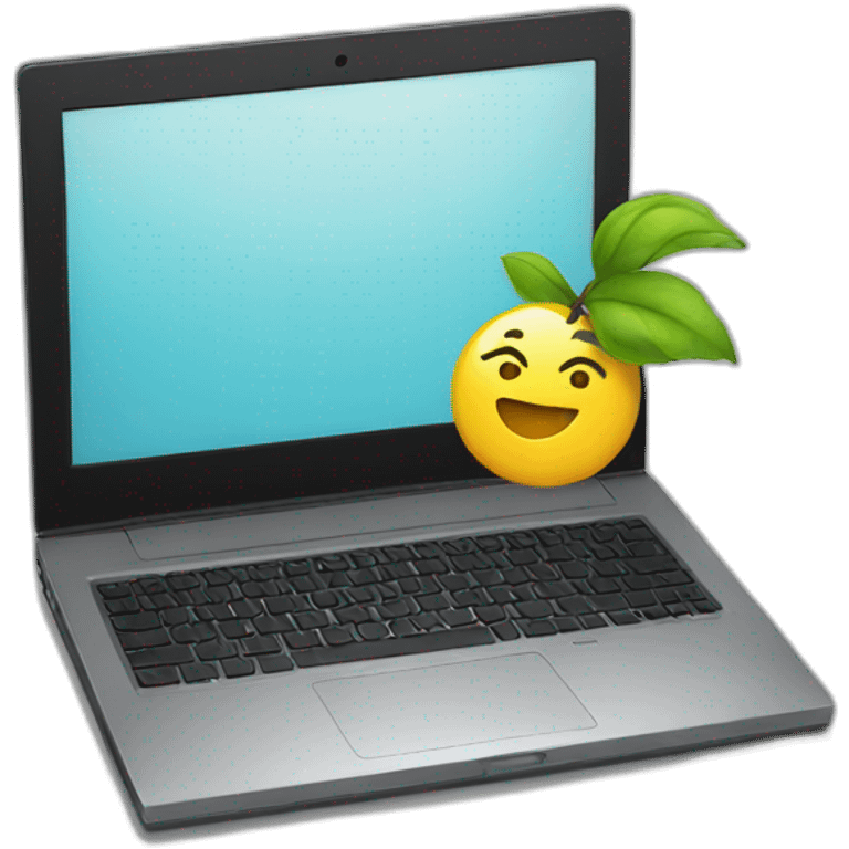 Idea laptop emoji