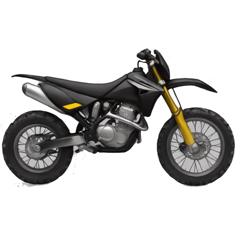 motocross black emoji