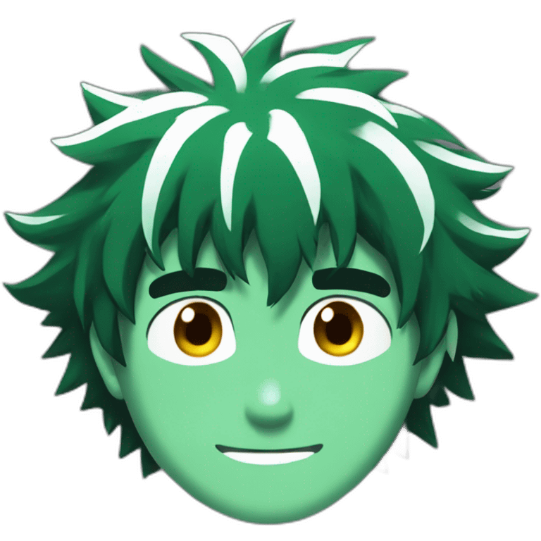 Deku from mha emoji