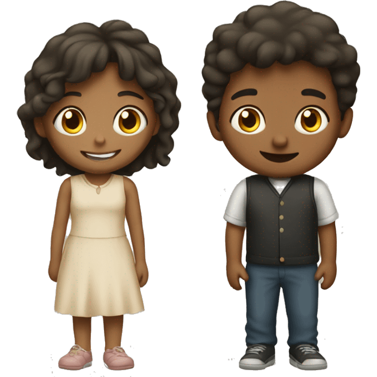 A boy and a girl emoji