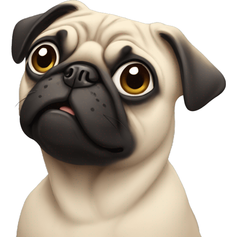 Pug emoji