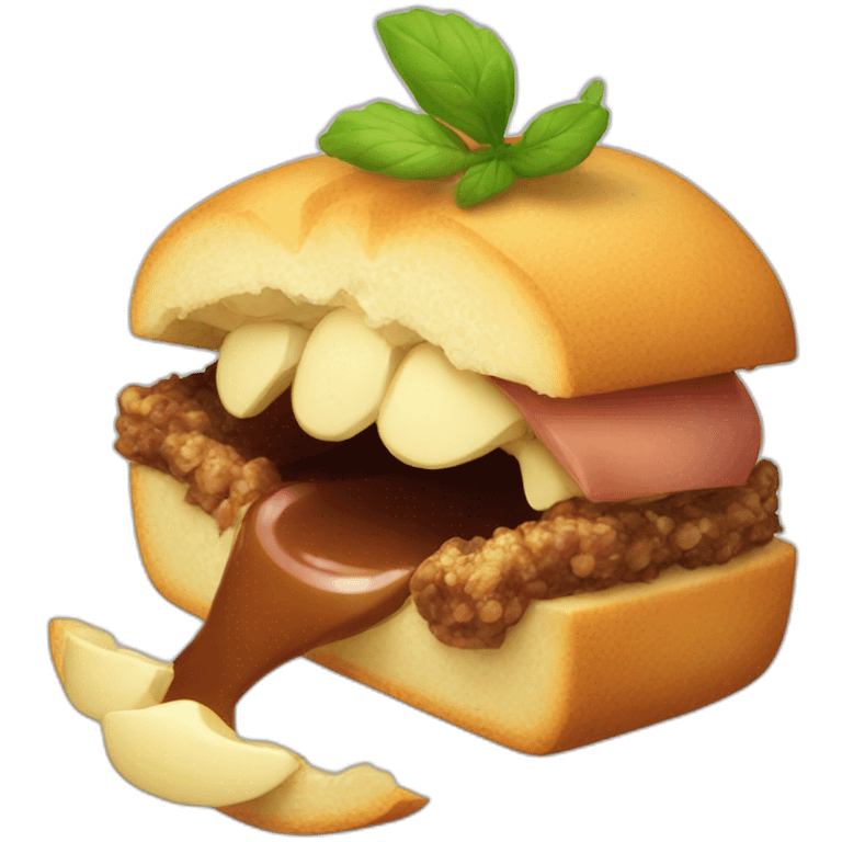 Une bite emoji