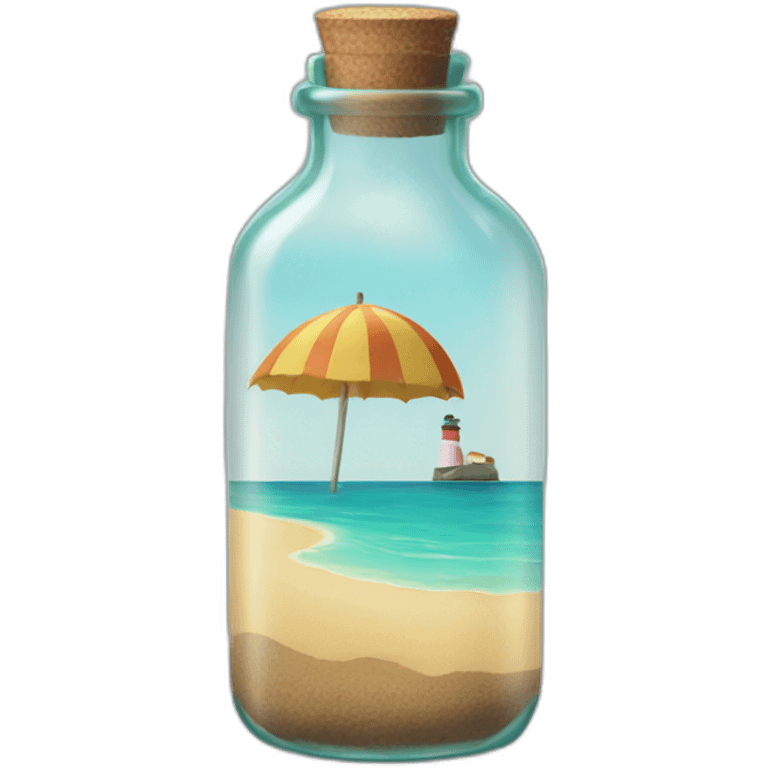 Message in a bottle emoji