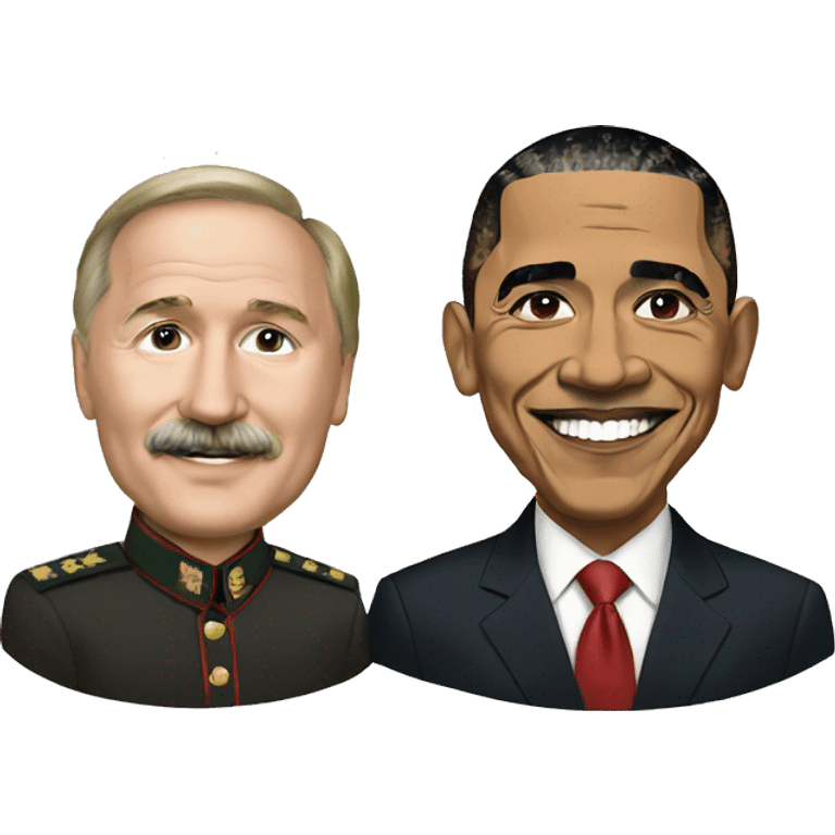 Obama and lukashenko emoji