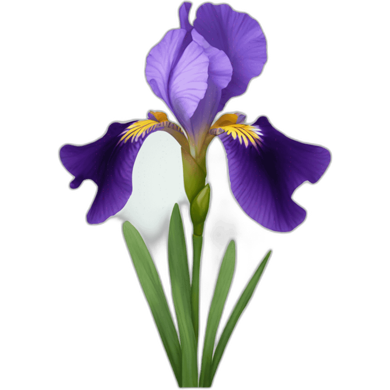 iris flower emoji