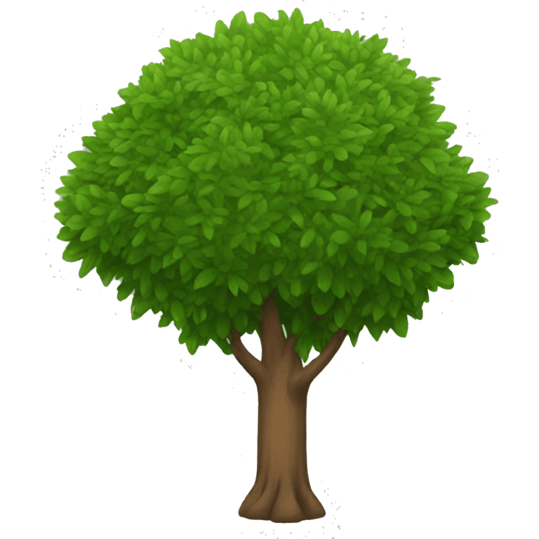 A bush emoji