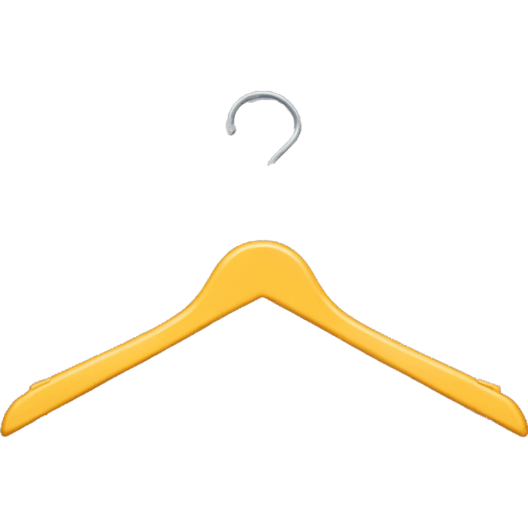 Clothes hanger  emoji