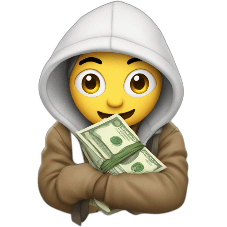 Robber Holding A Money Bag emoji