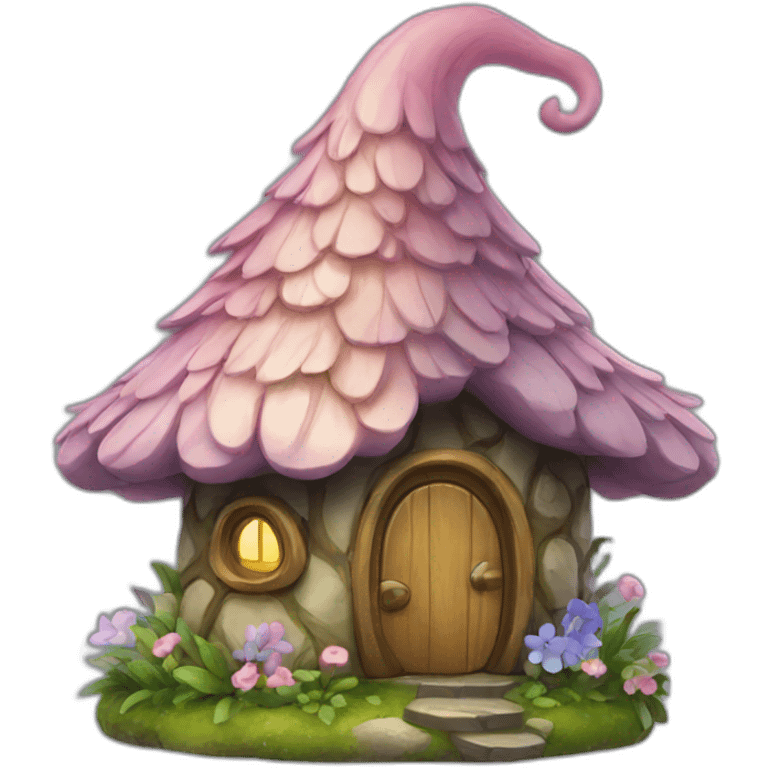 fairy house emoji