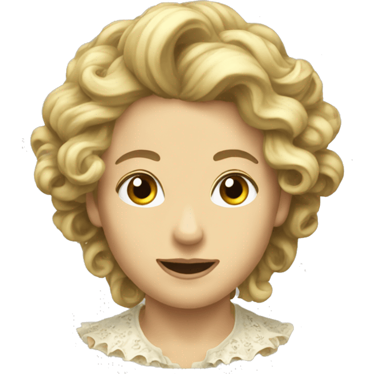 Creat a rococo emoji emoji