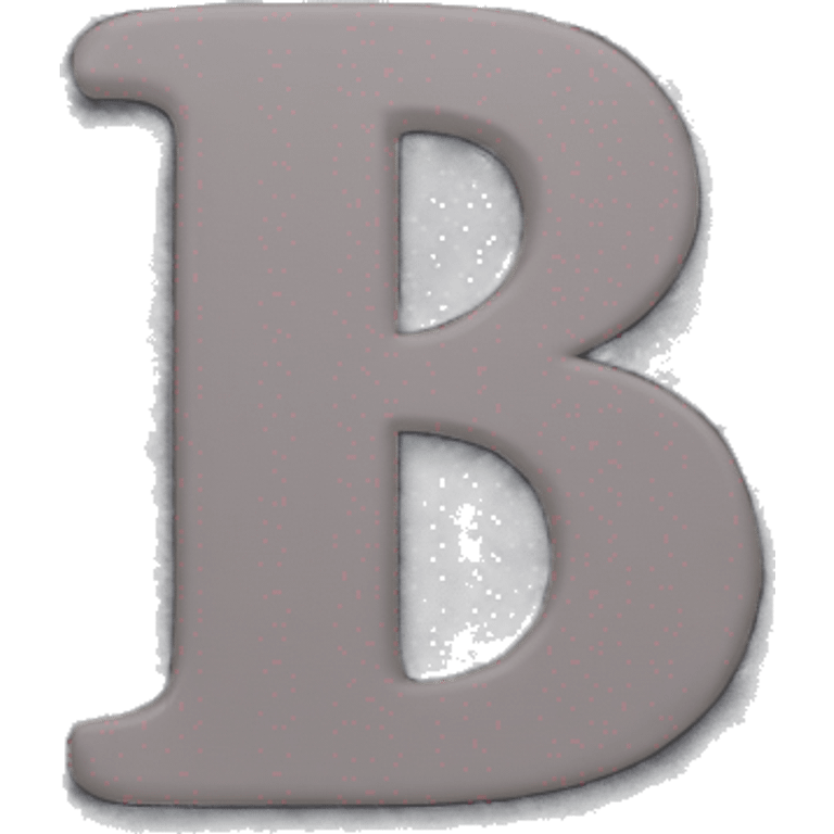 letters B emoji