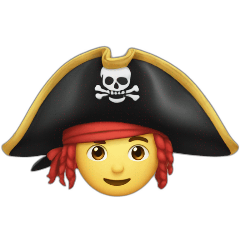 Pirate hat only hat  emoji