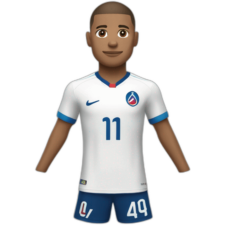 Mbappé maillot om emoji