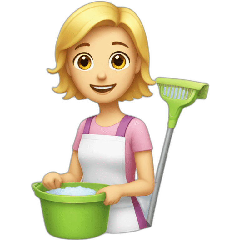 do the housework emoji