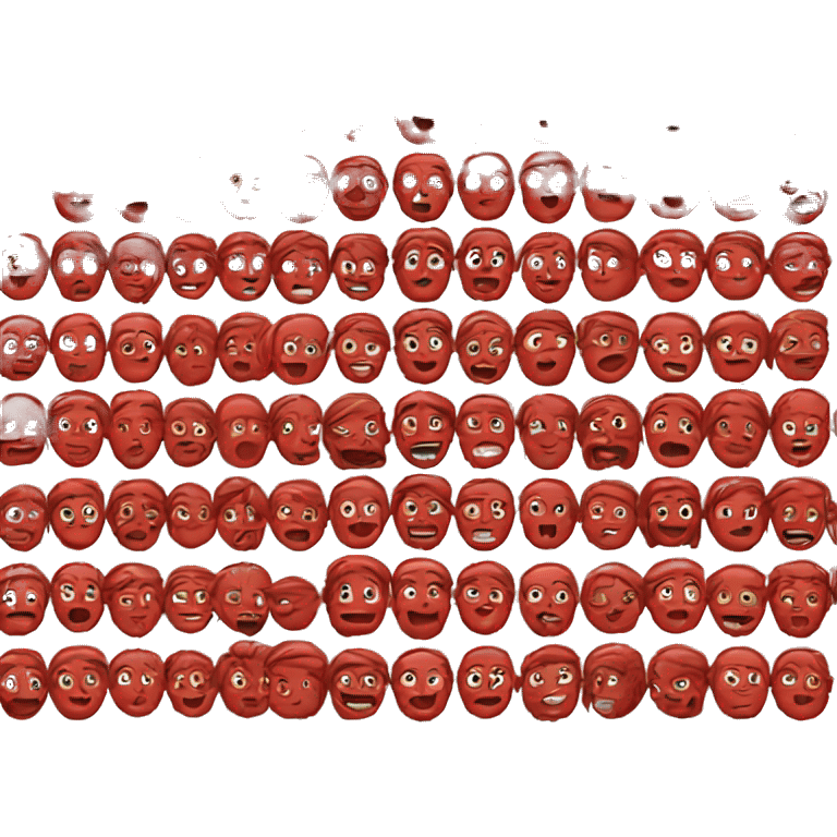 Red emojis emoji