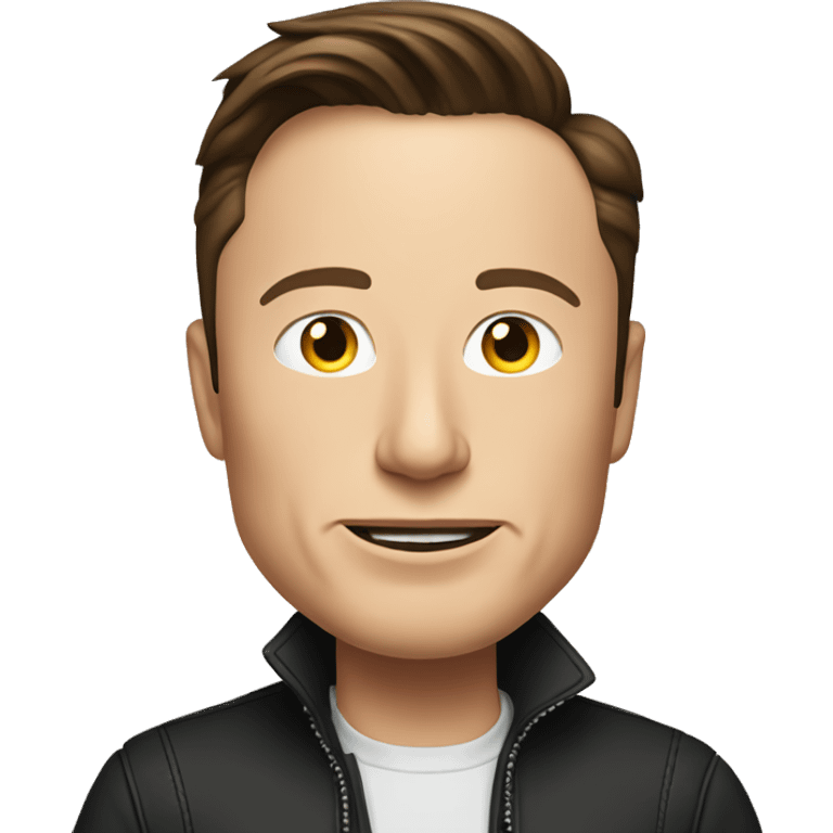 Elon Musk emoji