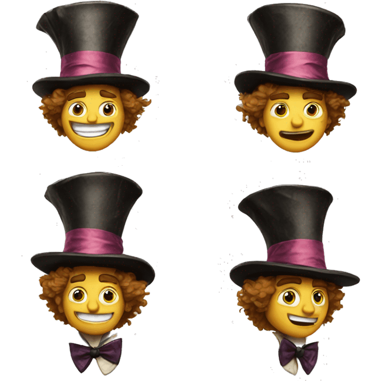 The Mad Hatter emoji