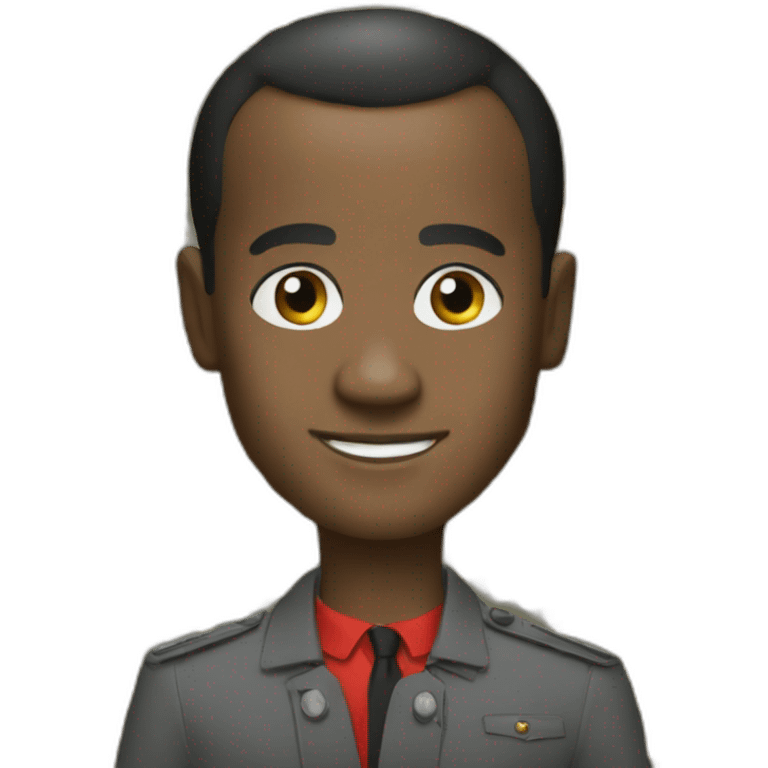 Macron africaine emoji