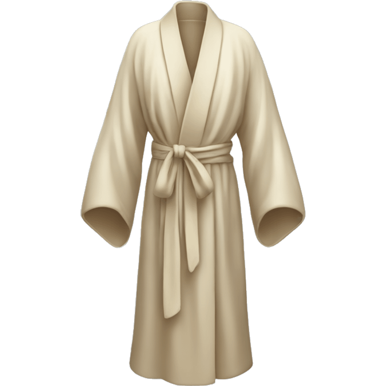 Flowy elegant robe emoji