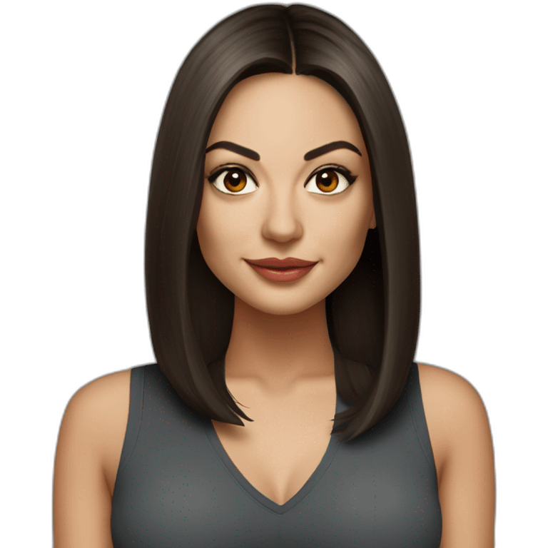 mila kunis emoji