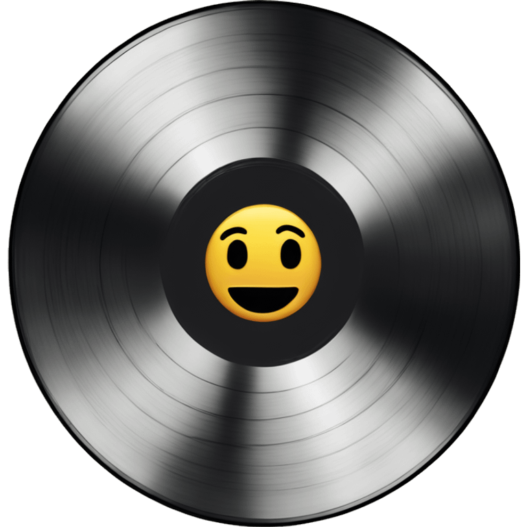 Vinyl record emoji