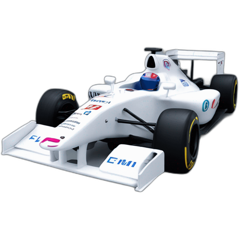 Formule 1 car williams emoji