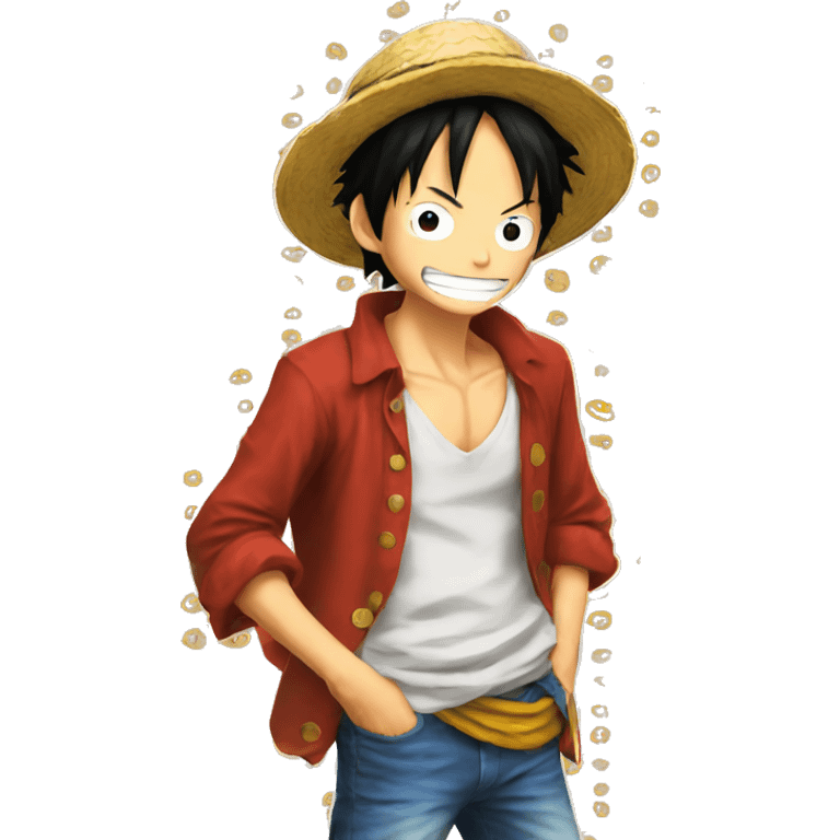 Luffy emoji