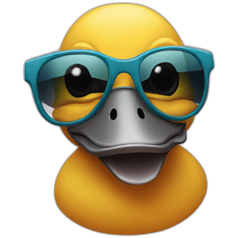 duck with sunglasses emoji