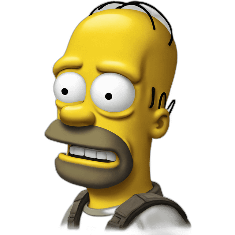 Homer Simpson last of us emoji