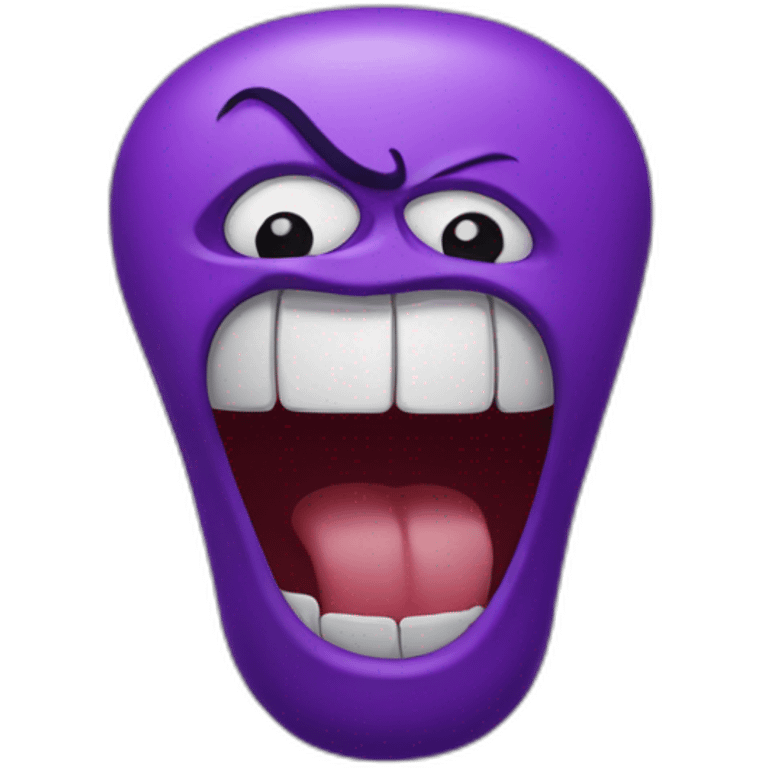 Grimace-shake emoji