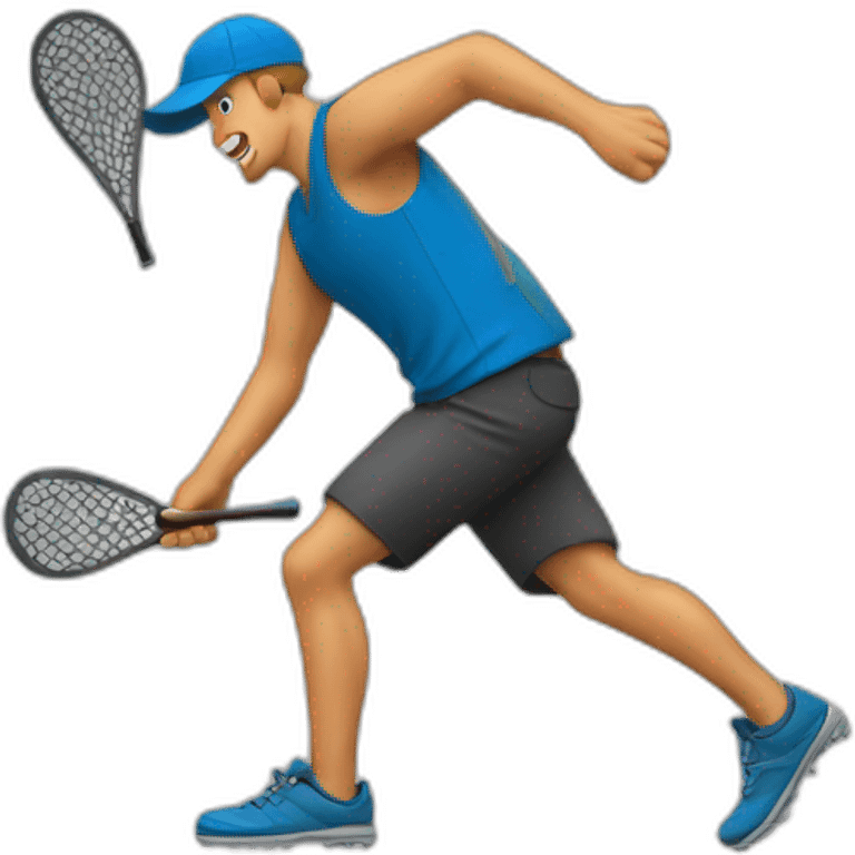 Disc golfer emoji