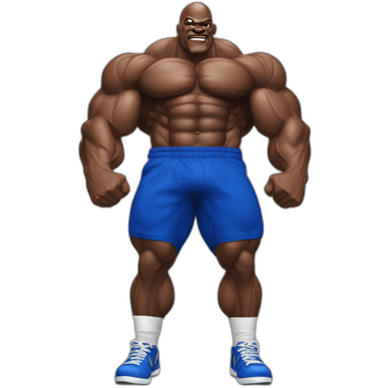 ronnie coleman in gym emoji