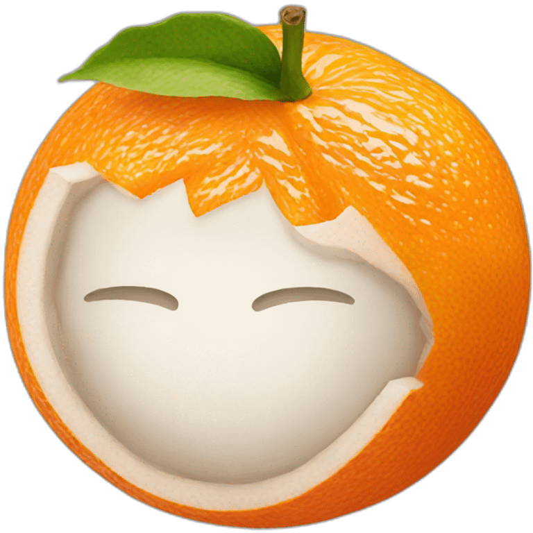 tangerine emoji