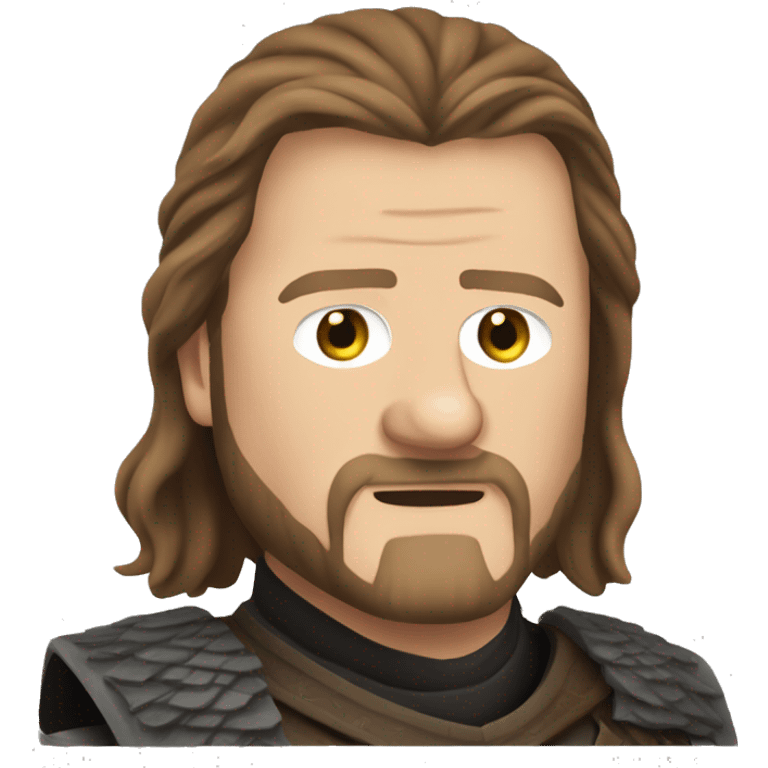 Game of thrones ned stark kılıçla savaşıyor emoji