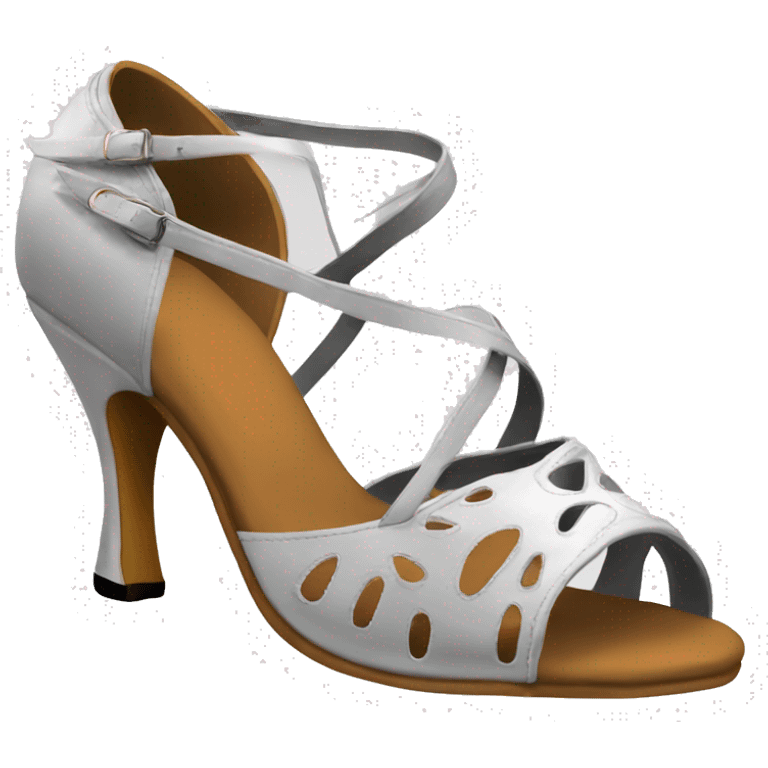 Pair of Latina dance shoes emoji